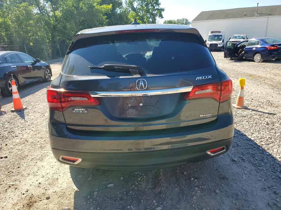 2016 Acura Mdx მანქანა იყიდება აუქციონზე, vin: 5FRYD4H23GB028874, აუქციონის ნომერი: 62643136