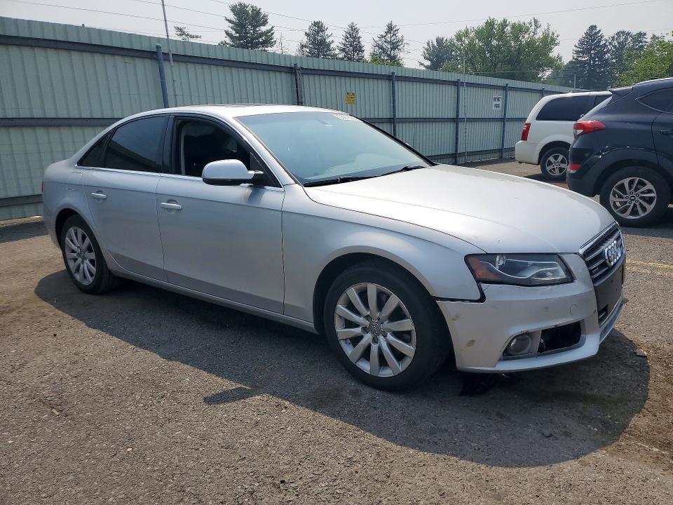 2011 Audi A4 მანქანა იყიდება აუქციონზე, vin: WAUFFAFLXBN041738, აუქციონის ნომერი: 58078136