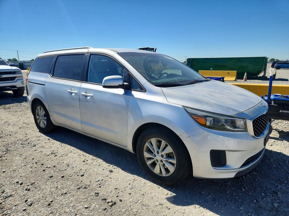 59865216 :رقم المزاد ، KNDMB5C12G6092961 vin ، 2016 Kia Sedona مزاد بيع