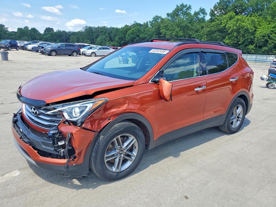 63343406 :رقم المزاد ، 5XYZUDLB9HG464409 vin ، 2017 Hyundai Santa Fe Sport مزاد بيع