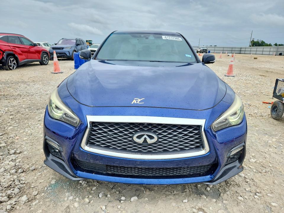 2019 Infiniti Q50 მანქანა იყიდება აუქციონზე, vin: JN1FV7AR6KM800141, აუქციონის ნომერი: 61312386
