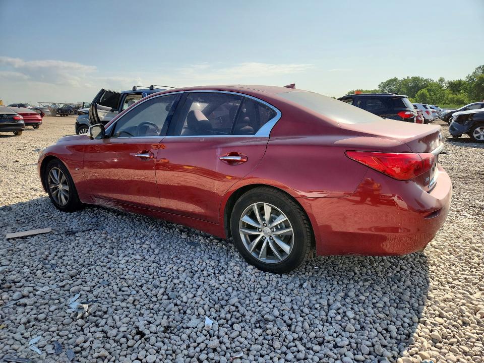 61897786 :رقم المزاد ، JN1BV7AR4EM680696 vin ، 2014 Infiniti Q50 مزاد بيع
