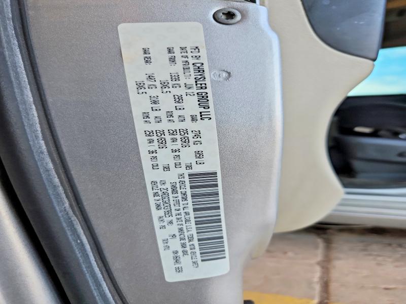Продажа на аукционе авто 2012 Dodge Grand Caravan, vin: 2C4RDGCG0CR378925, номер лота: 61750476