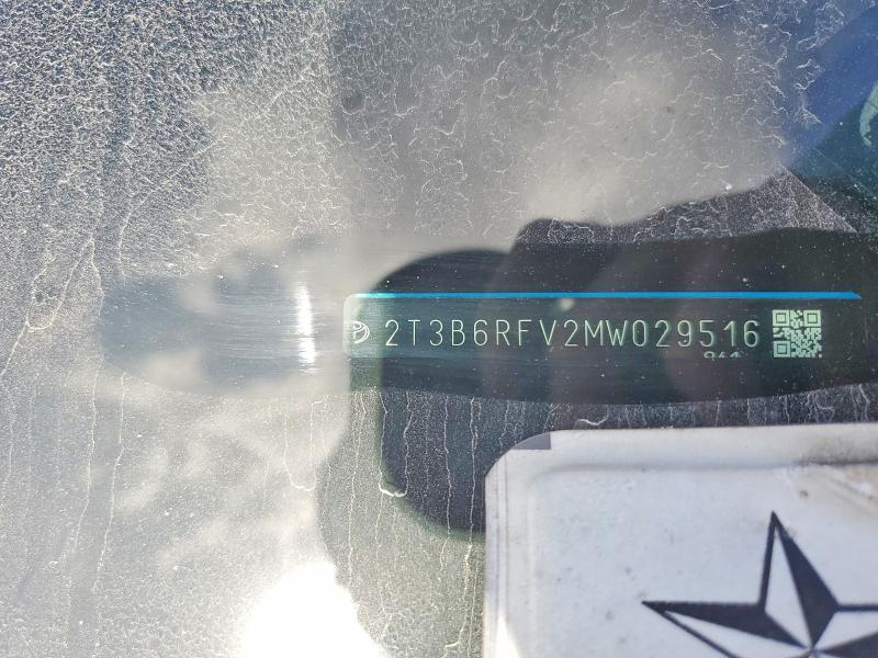 2021 Toyota Rav4 Hybrid მანქანა იყიდება აუქციონზე, vin: 2T3B6RFV2MW029516, აუქციონის ნომერი: 63015626