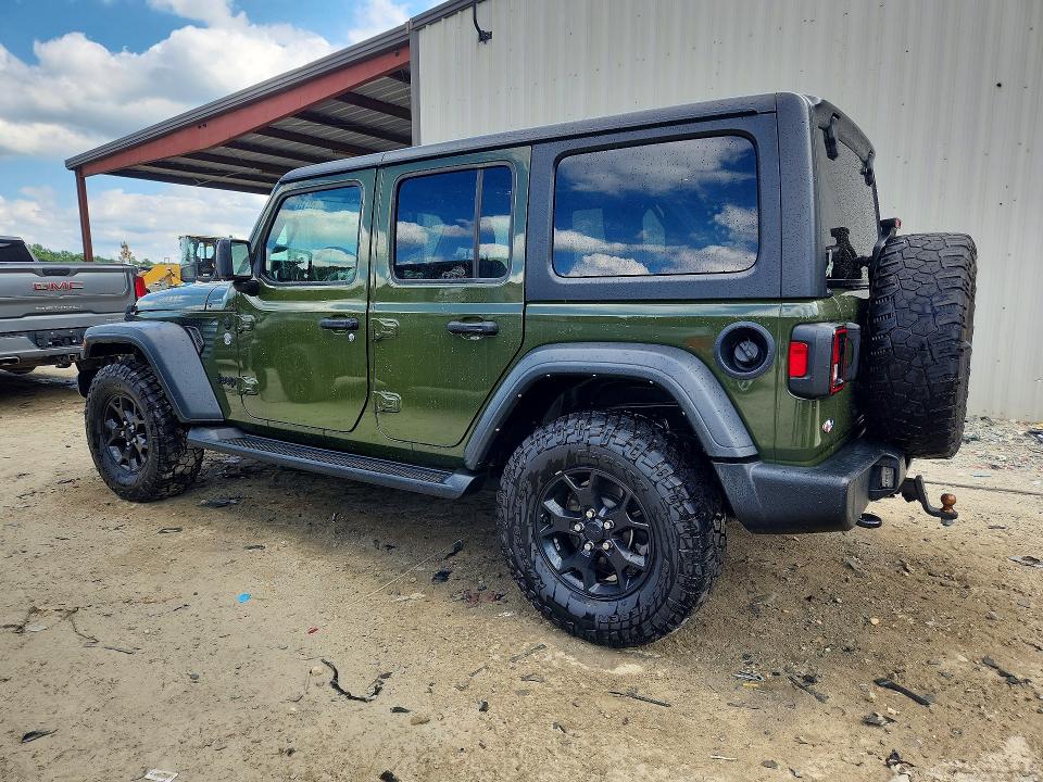 60151846 :رقم المزاد ، 1C4HJXDG0MW753255 vin ، 2021 Jeep Wrangler Unlimited مزاد بيع
