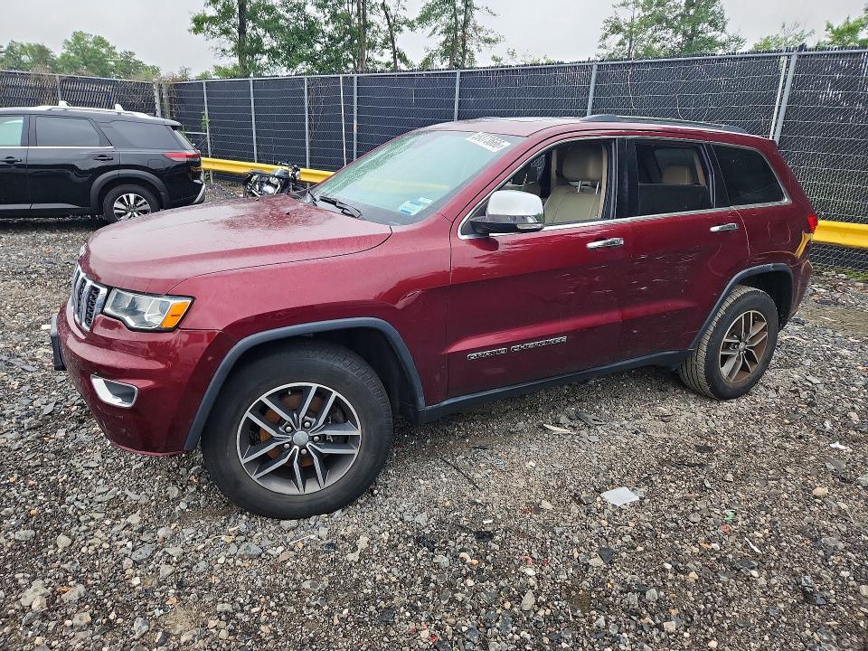 Продажа на аукционе авто 2017 Jeep Grand Cherokee, vin: 1C4RJFBG2HC827588, номер лота: 59373666