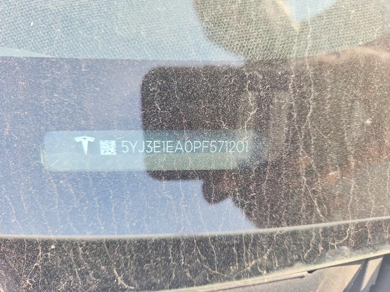 Aukcja sprzedaży 2023 Tesla Model 3, vin: 5YJ3E1EA0PF571201, numer aukcji: 62913436