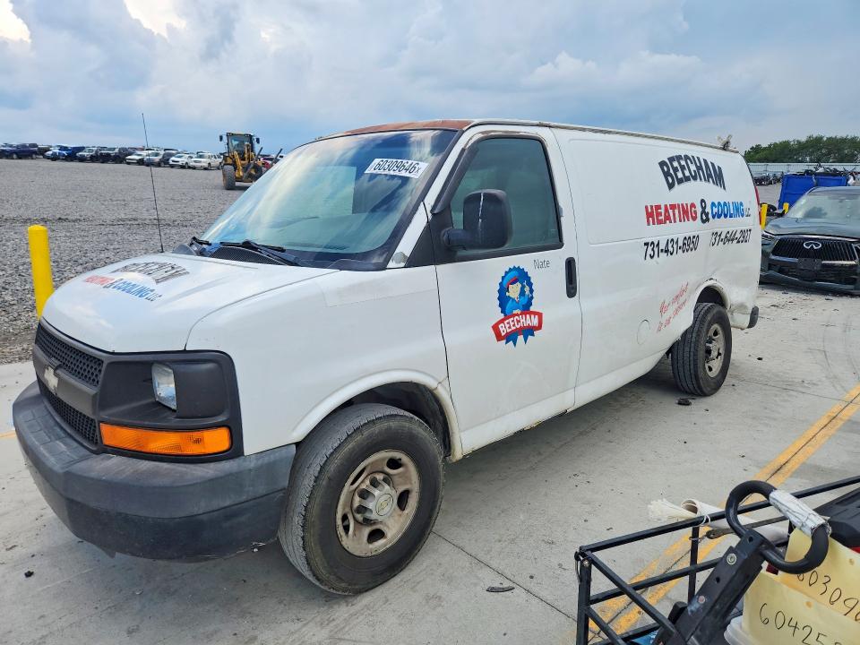 2009 Chevrolet Express G2500 მანქანა იყიდება აუქციონზე, vin: 1GCGG25C491181054, აუქციონის ნომერი: 60309646