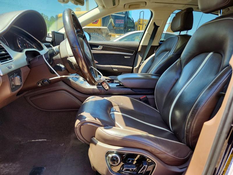 2013 Audi A8 მანქანა იყიდება აუქციონზე, vin: WAUR2AFD2DN012917, აუქციონის ნომერი: 63103706