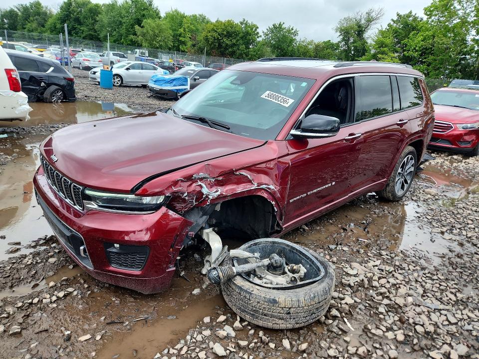Продаж на аукціоні авто 2021 Jeep Grand Cherokee, vin: 1C4RJKDG3M8138355, номер лоту: 58888356