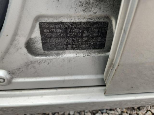 2006 Hyundai Sonata მანქანა იყიდება აუქციონზე, vin: 5NPEU46F46H000169, აუქციონის ნომერი: 60635466