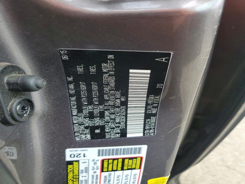 2015 Toyota Sienna მანქანა იყიდება აუქციონზე, vin: 5TDYK3DC8FS629420, აუქციონის ნომერი: 60436716