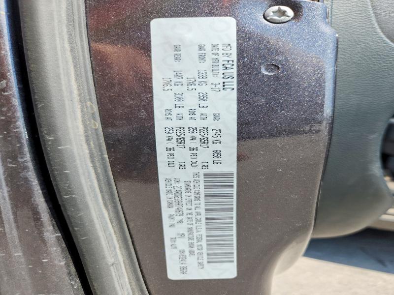 62266326 :رقم المزاد ، 2C4RDGEG8HR740679 vin ، 2017 Dodge Grand Caravan مزاد بيع