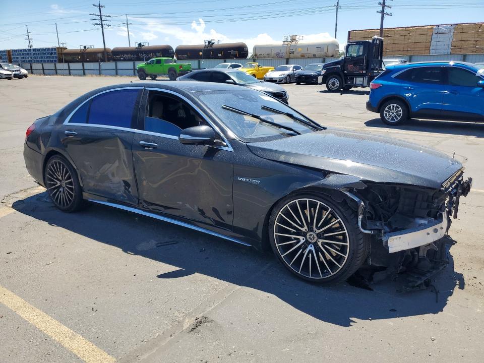 61063196 :رقم المزاد ، WDDUG8JBXKA440550 vin ، 2019 Mercedes-benz S مزاد بيع