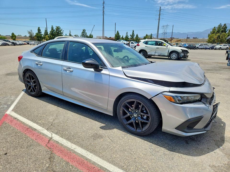 2022 Honda Civic მანქანა იყიდება აუქციონზე, vin: 2HGFE2F5XNH599441, აუქციონის ნომერი: 61969336