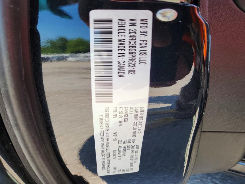 Продажа на аукционе авто 2023 Chrysler Pacifica, vin: 2C4RC3BG6PR623102, номер лота: 60762976