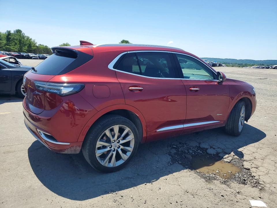2022 Buick Envision მანქანა იყიდება აუქციონზე, vin: LRBFZRR47ND081541, აუქციონის ნომერი: 62314916