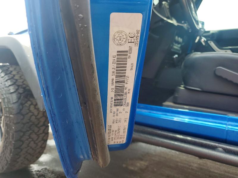 Aukcja sprzedaży 2016 Jeep Wrangler, vin: 1C4BJWCG3GL218864, numer aukcji: 59964536