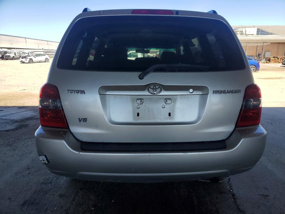 61161166 :رقم المزاد ، JTEDP21AX60092206 vin ، 2006 Toyota Highlander مزاد بيع