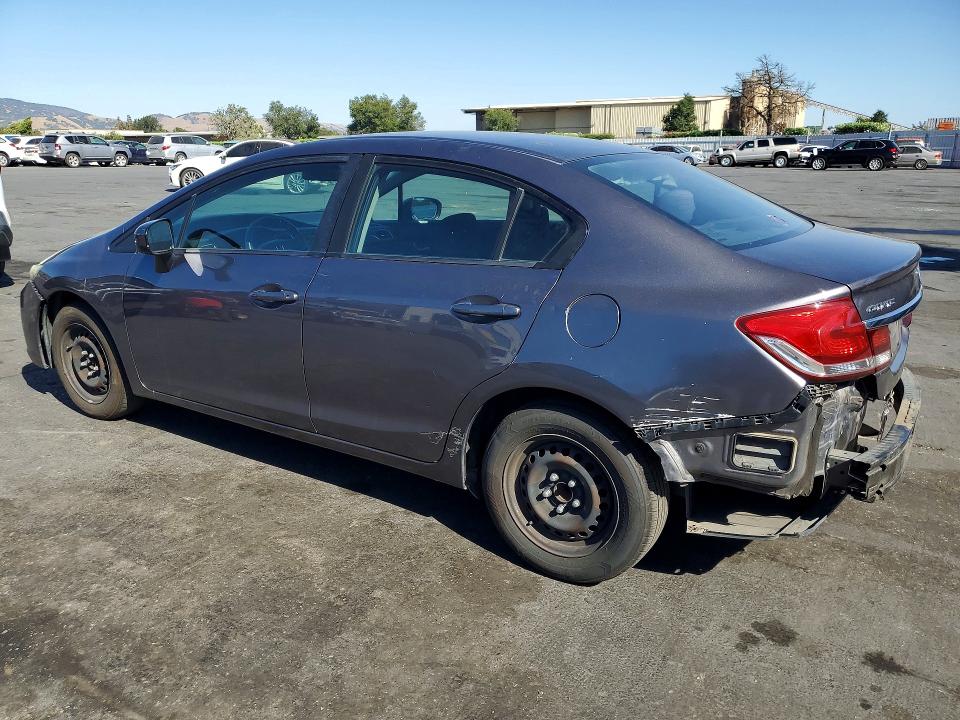 60966096 :رقم المزاد ، 19XFB2F57EE264446 vin ، 2014 Honda Civic مزاد بيع