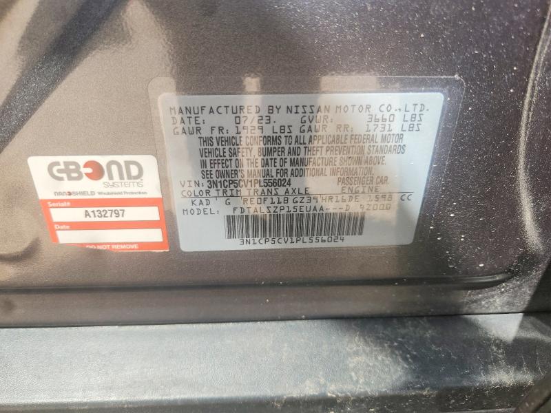Продажа на аукционе авто 2023 Nissan Kicks, vin: 3N1CP5CV1PL556024, номер лота: 62652926