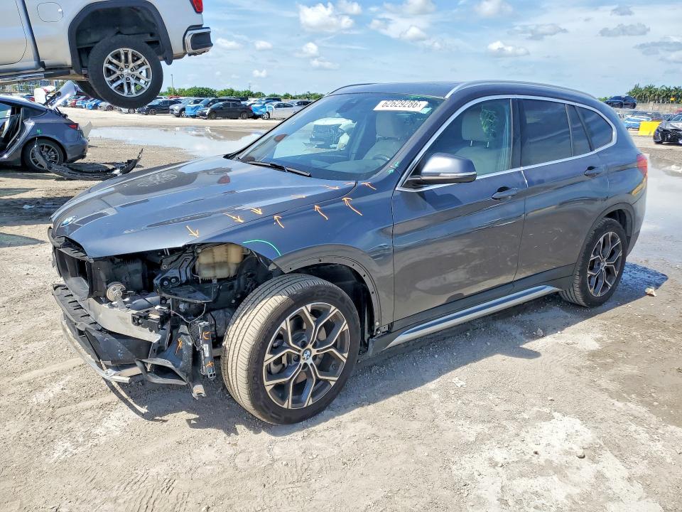 2022 Bmw X1 მანქანა იყიდება აუქციონზე, vin: WBXJG7C08N5U57477, აუქციონის ნომერი: 62629286