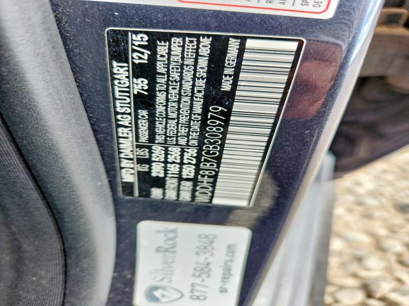 62205416 :رقم المزاد ، WDDHF8JB7GB308979 vin ، 2016 Mercedes-benz E مزاد بيع