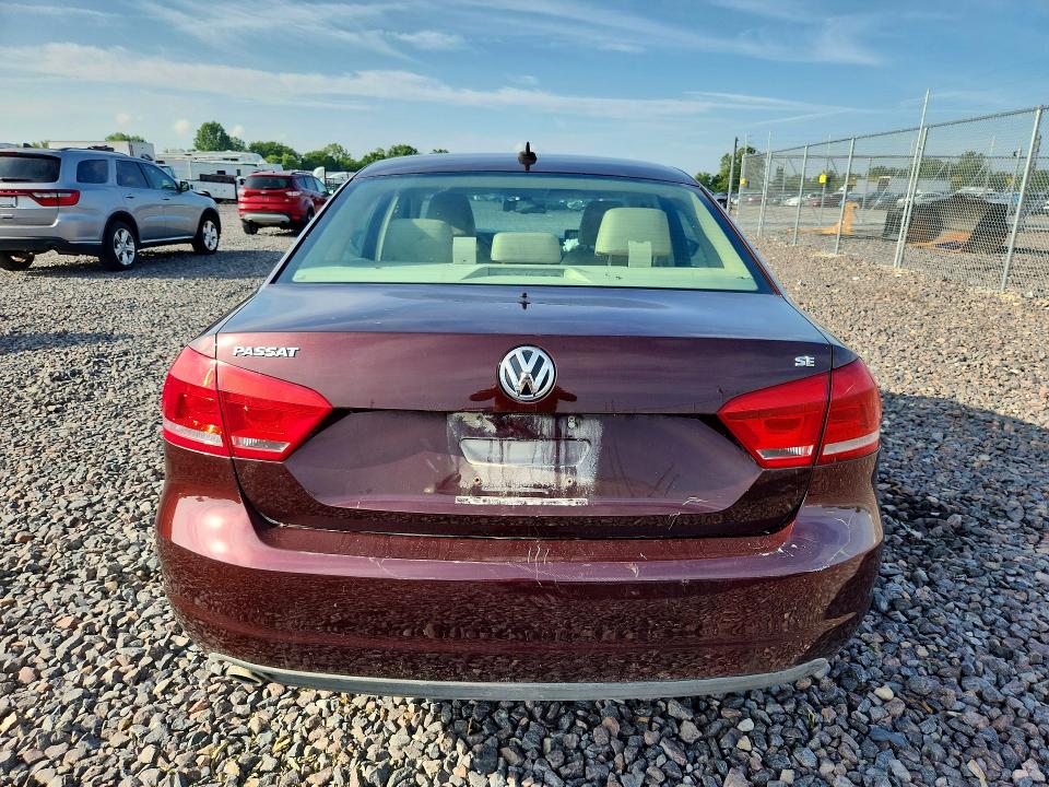 59295646 :رقم المزاد ، 1VWBP7A38CC099396 vin ، 2012 Volkswagen Passat مزاد بيع