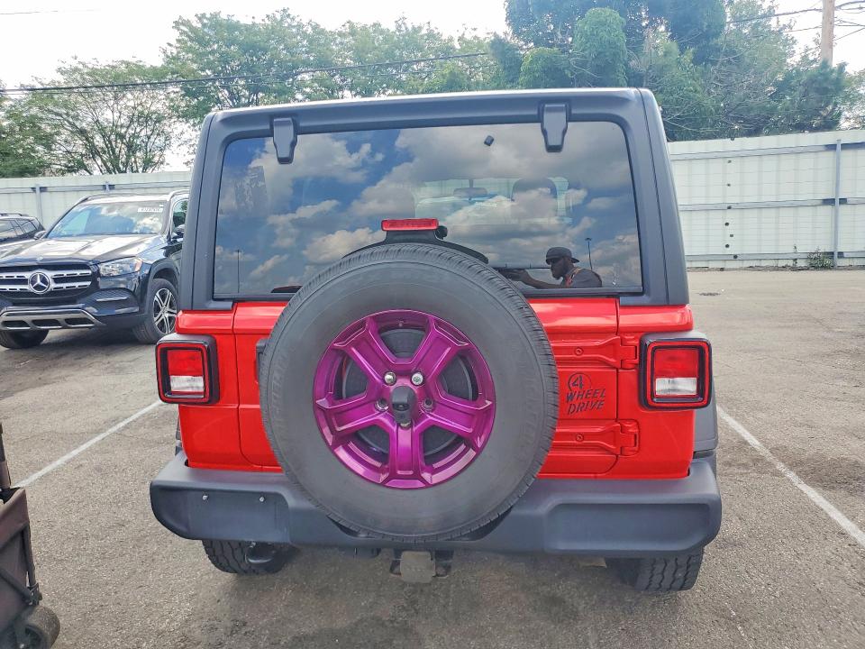 61376206 :رقم المزاد ، 1C4HJXDNXLW188686 vin ، 2020 Jeep Wrangler Unlimited مزاد بيع