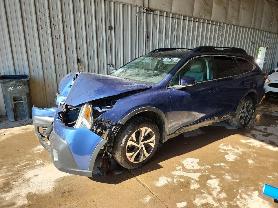 60753246 :رقم المزاد ، 4S4BTGND3L3107935 vin ، 2020 Subaru Outback مزاد بيع