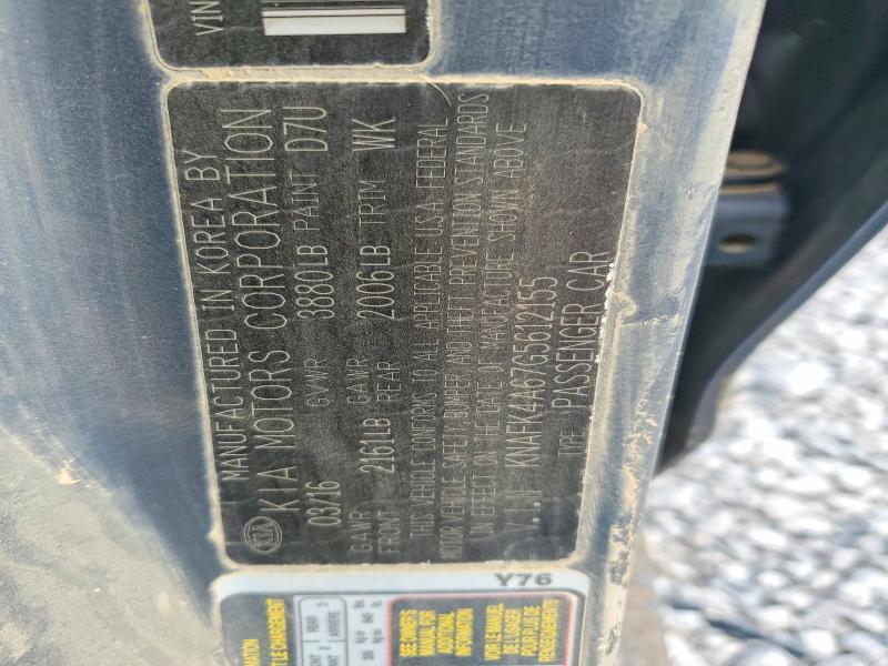 Продаж на аукціоні авто 2016 Kia Forte, vin: KNAFK4A67G5612155, номер лоту: 62038806