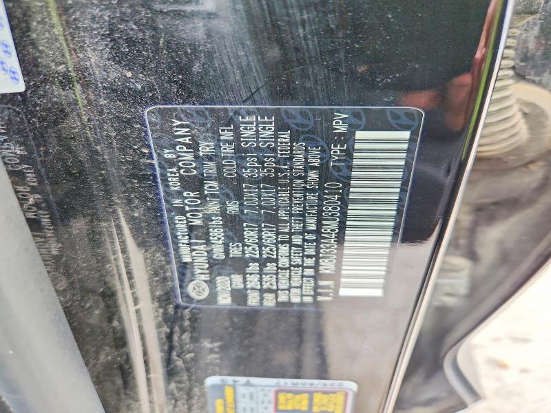 Продаж на аукціоні авто 2021 Hyundai Tucson, vin: KM8J33A48MU380410, номер лоту: 61772056