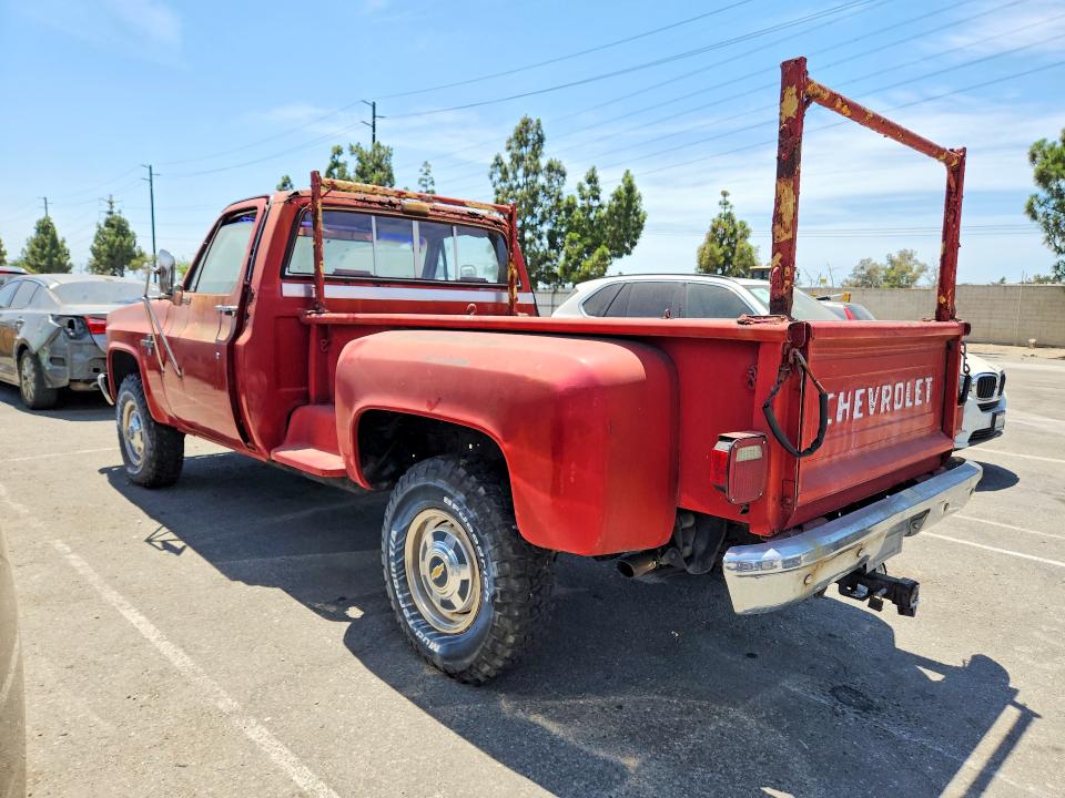 1986 Chevrolet K20 მანქანა იყიდება აუქციონზე, vin: 1GCGK24M4GJ156791, აუქციონის ნომერი: 62492906