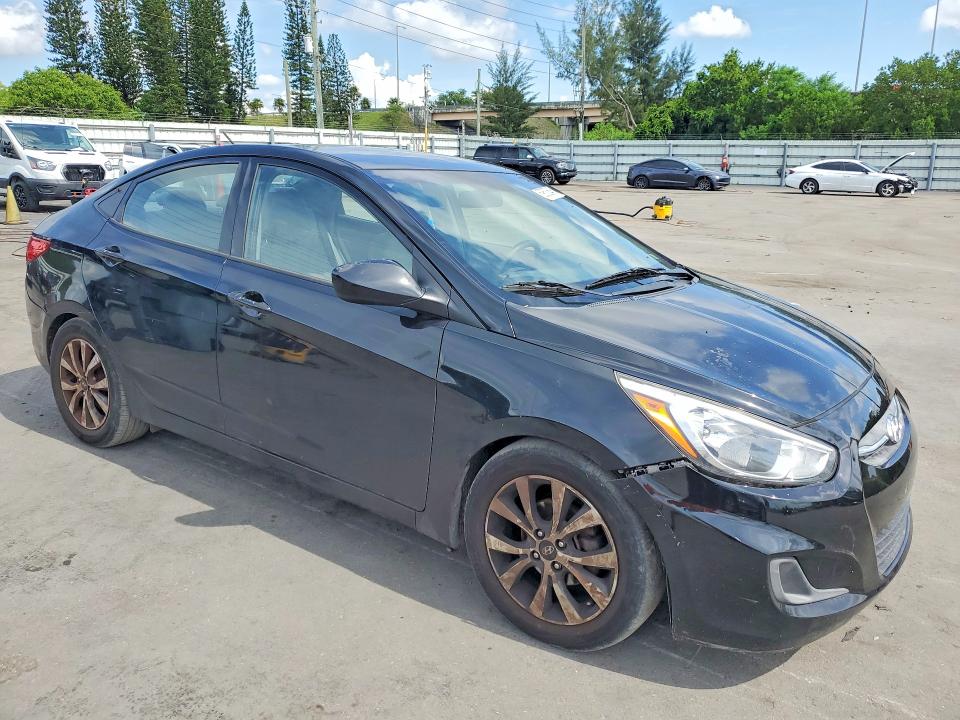 59632646 :رقم المزاد ، KMHCT4AE0HU354929 vin ، 2017 Hyundai Accent مزاد بيع