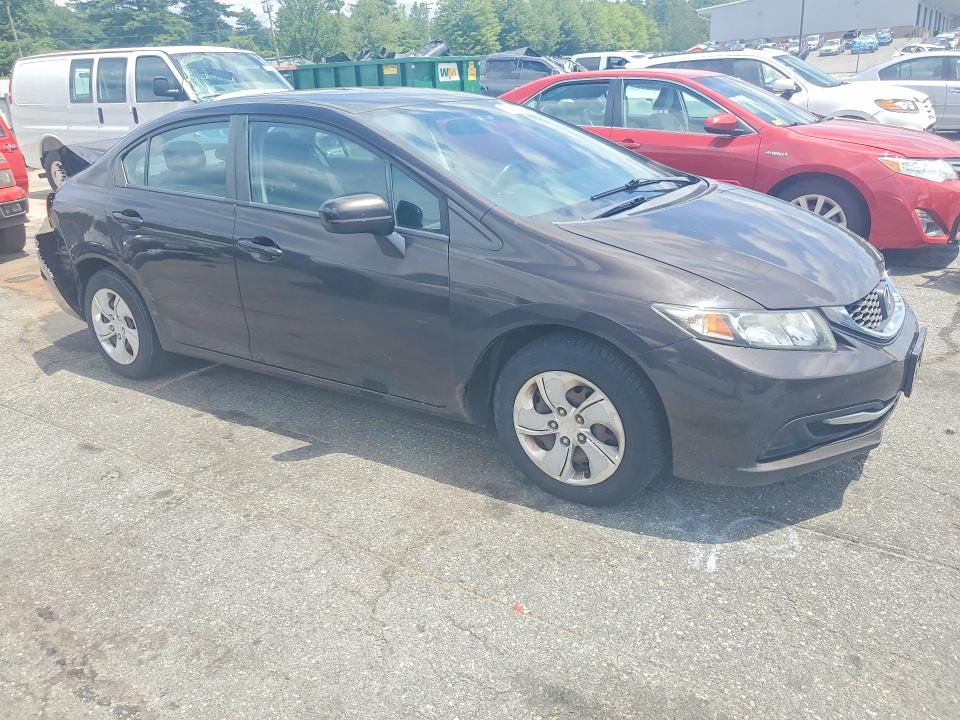 60411626 :رقم المزاد ، 2HGFB2F57EH510756 vin ، 2014 Honda Civic مزاد بيع