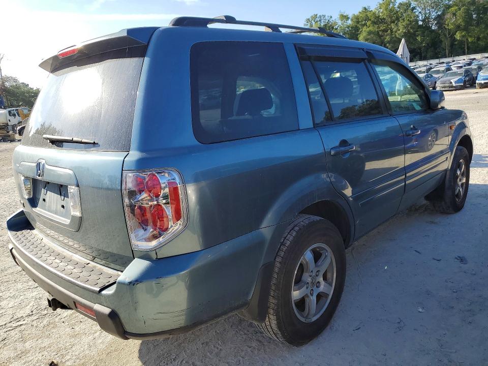 2007 Honda Pilot მანქანა იყიდება აუქციონზე, vin: 5FNYF28437B009419, აუქციონის ნომერი: 58970496