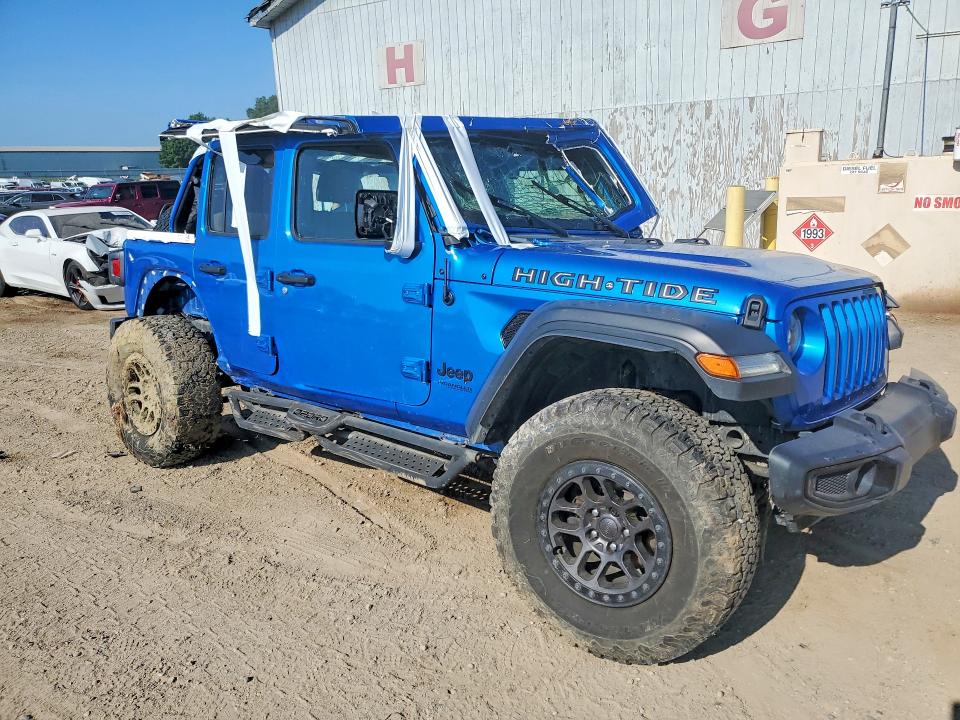 60193416 :رقم المزاد ، 1C4HJXDG8NW276852 vin ، 2022 Jeep Wrangler Unlimited مزاد بيع