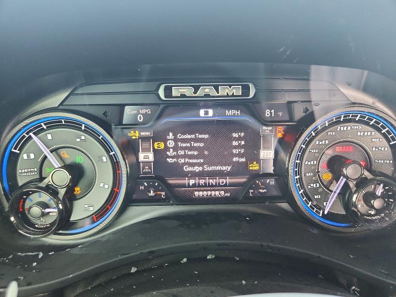 61961826 :رقم المزاد ، 3C6UR5SL7KG656973 vin ، 2019 Ram 2500 مزاد بيع