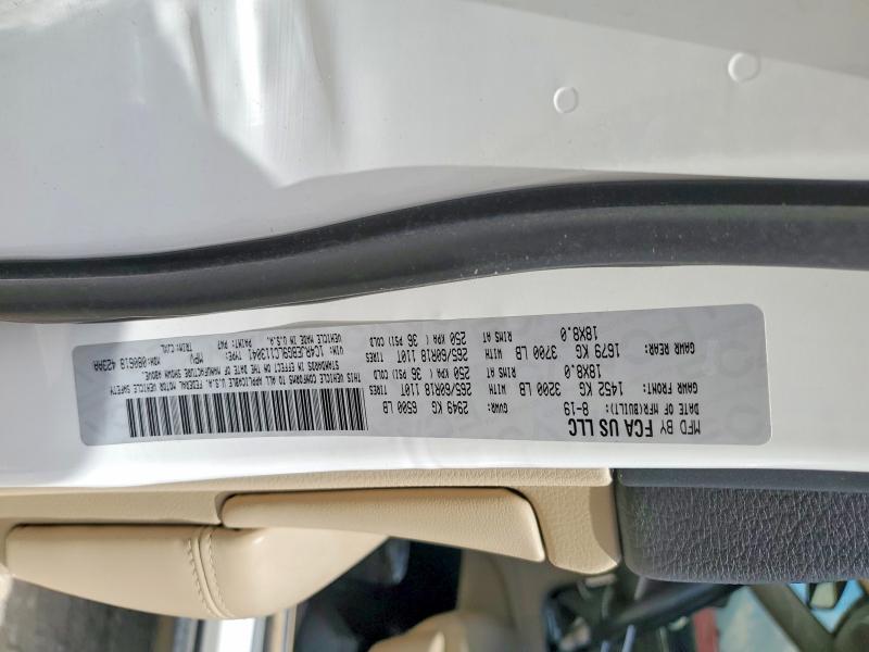 59990486 :رقم المزاد ، 1C4RJEBG9LC113041 vin ، 2020 Jeep Grand Cherokee مزاد بيع