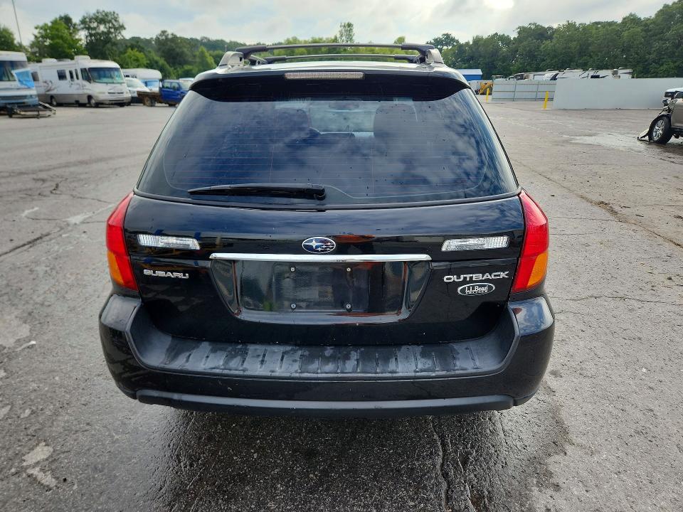 61292696 :رقم المزاد ، 4S4BP86C764301172 vin ، 2006 Subaru Outback مزاد بيع