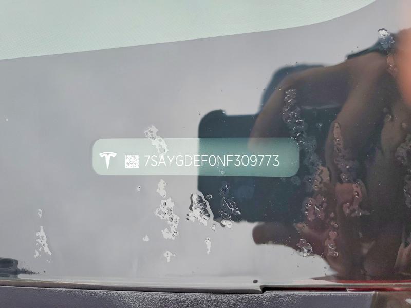51381756 :رقم المزاد ، 7SAYGDEF0NF309773 vin ، 2022 Tesla Model Y مزاد بيع