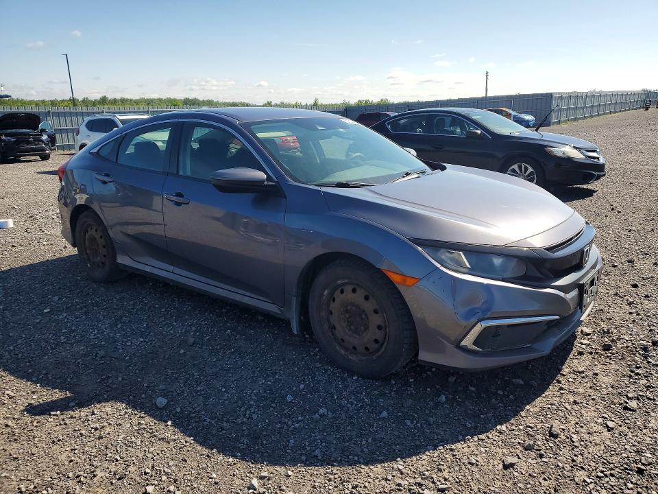 2020 Honda Civic მანქანა იყიდება აუქციონზე, vin: 2HGFC2F5XLH017003, აუქციონის ნომერი: 61514266