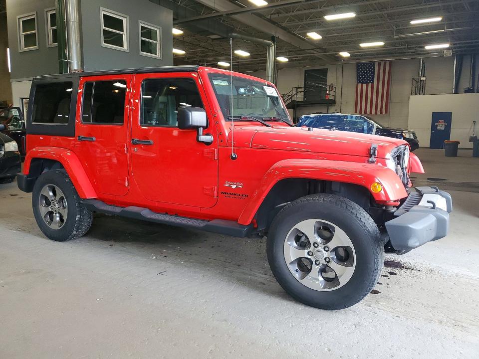 2016 Jeep Wrangler Unlimited მანქანა იყიდება აუქციონზე, vin: 1C4HJWEGXGL257183, აუქციონის ნომერი: 62306426