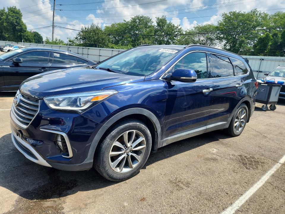 61464786 :رقم المزاد ، KM8SNDHF8JU290777 vin ، 2018 Hyundai Santa Fe مزاد بيع