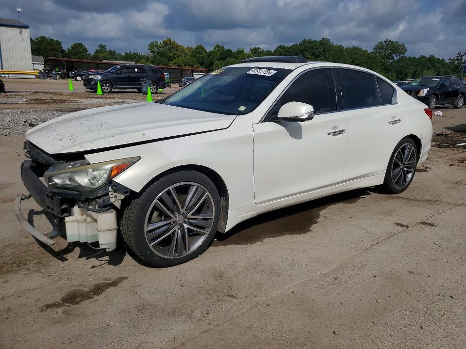 Auction sale of the 2014 Infiniti Q50, vin: JN1BV7AP4EM677523, lot number: 61917756