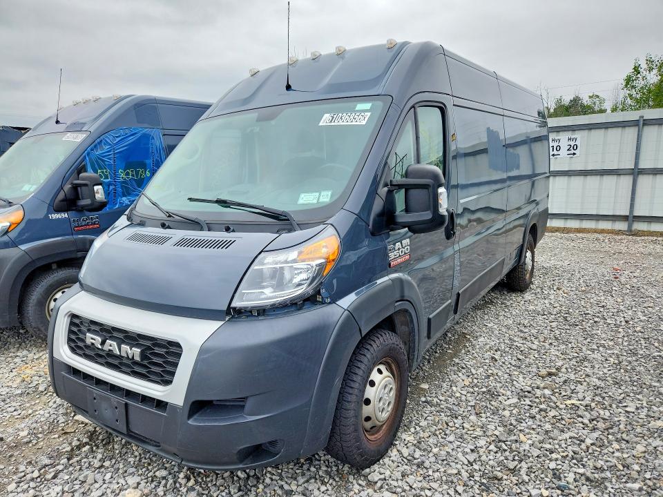 61036856 :رقم المزاد ، 3C6URVJG8LE144365 vin ، 2020 Ram Promaster 3500 مزاد بيع