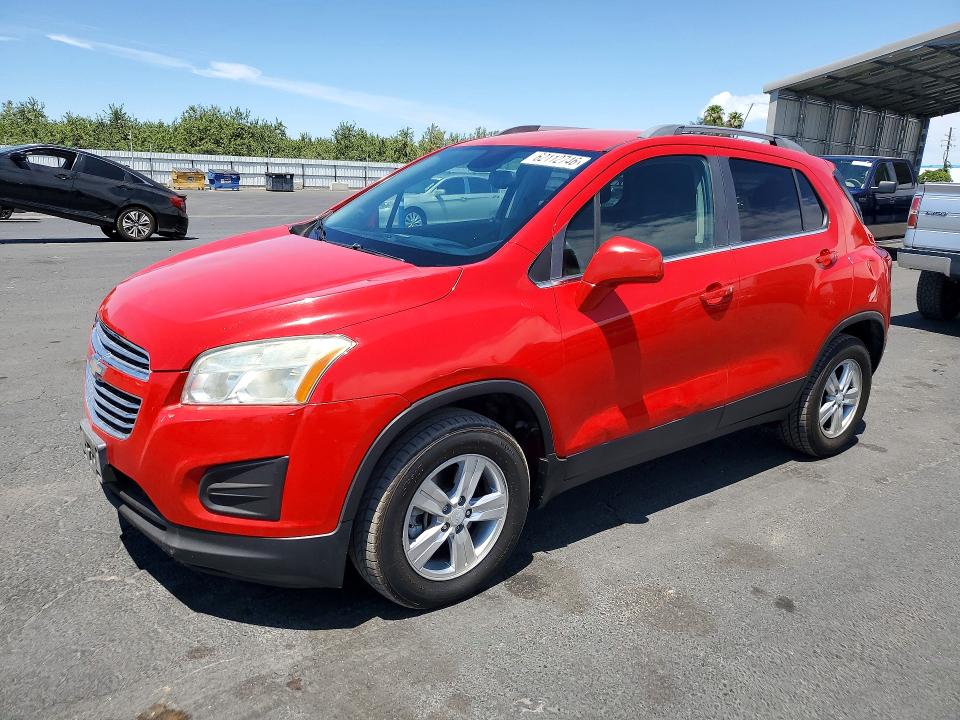Aukcja sprzedaży 2015 Chevrolet Trax, vin: 3GNCJRSB4FL196623, numer aukcji: 62112746