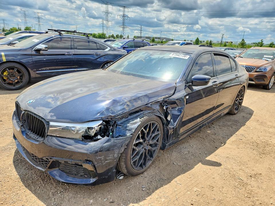 Продажа на аукционе авто 2017 Bmw 740, vin: WBA7E4C57HGU99328, номер лота: 61942736