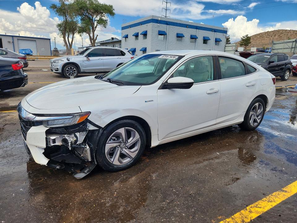 2020 Honda Insight მანქანა იყიდება აუქციონზე, vin: 19XZE4F54LE004809, აუქციონის ნომერი: 62067926