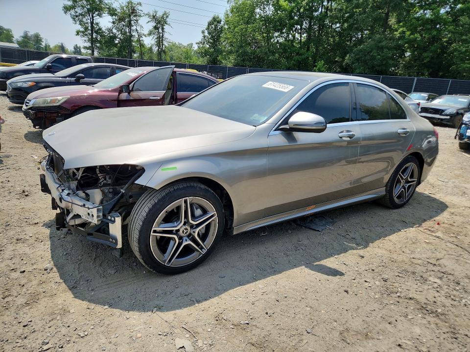 Продажа на аукционе авто 2020 Mercedes-benz C, vin: WDDWF8EB8LR528456, номер лота: 61425566